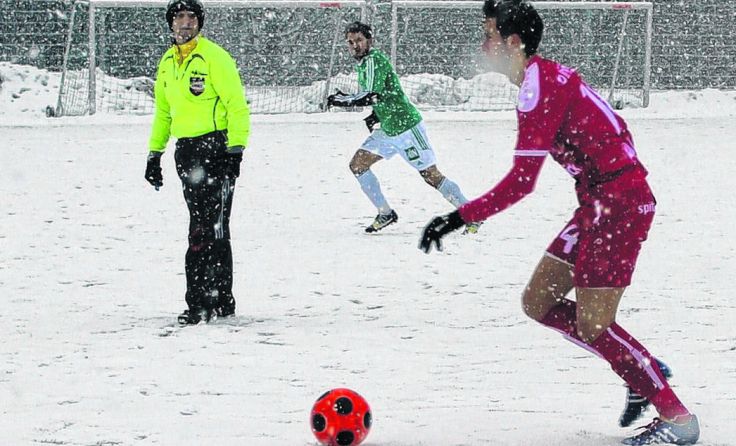 Neno Kovacevic beim Testspiel am Samstag gegen St. Peter/Au.