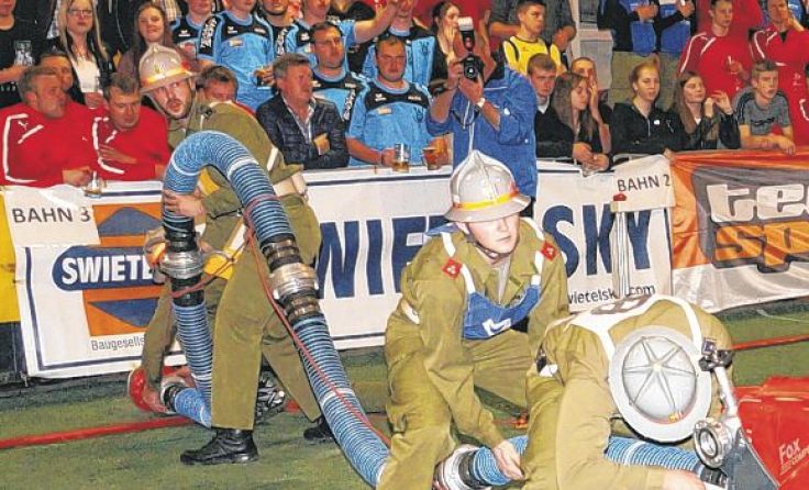Über 300 Feuerwehrleute sind beim Kuppelcup dabei. Foto: Salzer