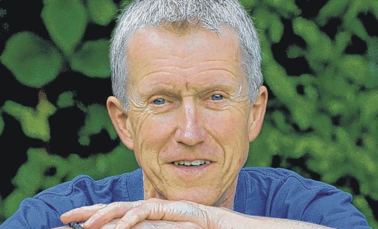 Jorgos Trompeter mit seinem neuen Buch „Herzheimat“