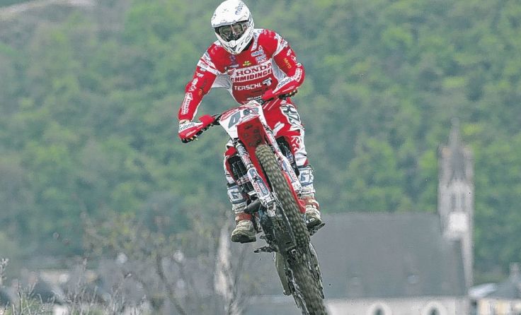 Andreas Schmidinger will beim Heimrennen in Weyer vorne mitmischen. Foto: www.supercross.at