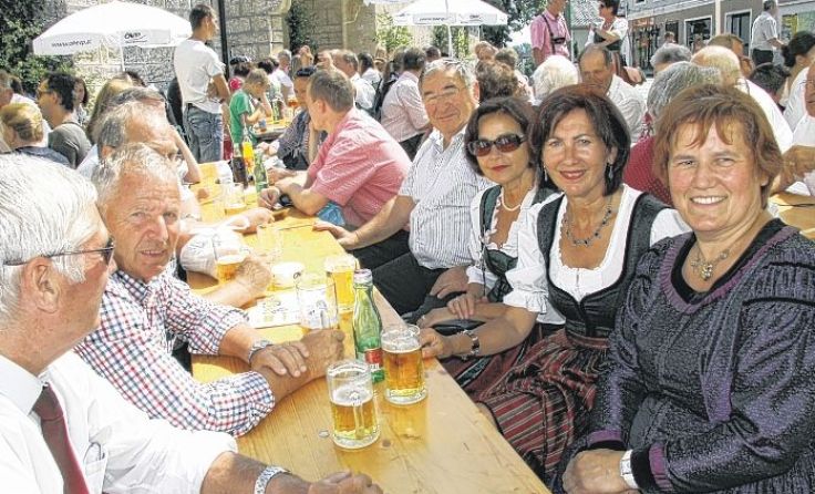 Gute Stimmung ist beim Frühschoppen am Donnerstag, 26. Mai, in Wolfern garantiert.