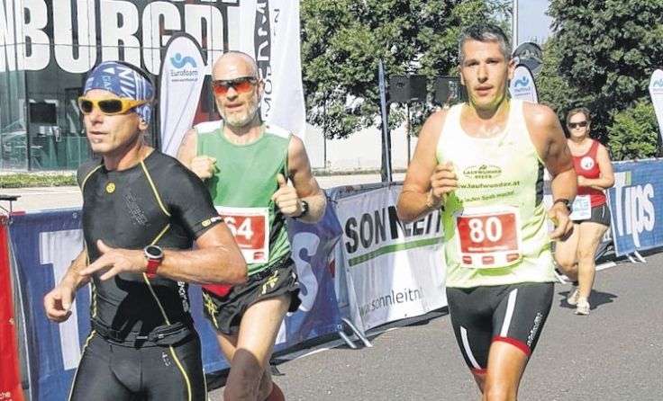 Michael Neundlinger (rechts) ist der beste Lokalmatador Foto: Moser