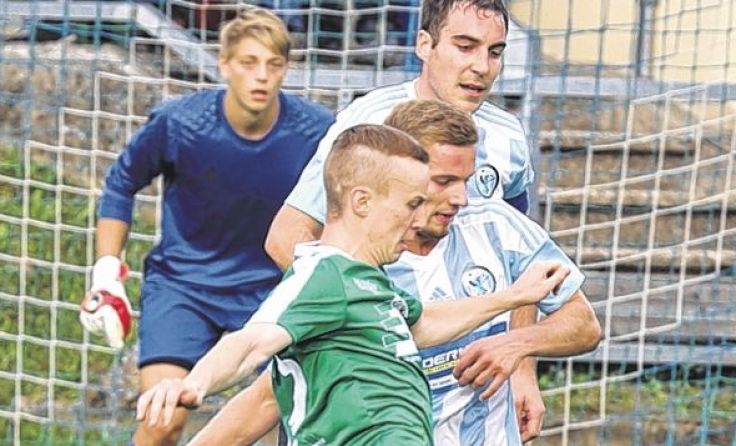 Garstens Benjamin Kussberger erzielt im Derby zwei Treffer. Foto: Moser