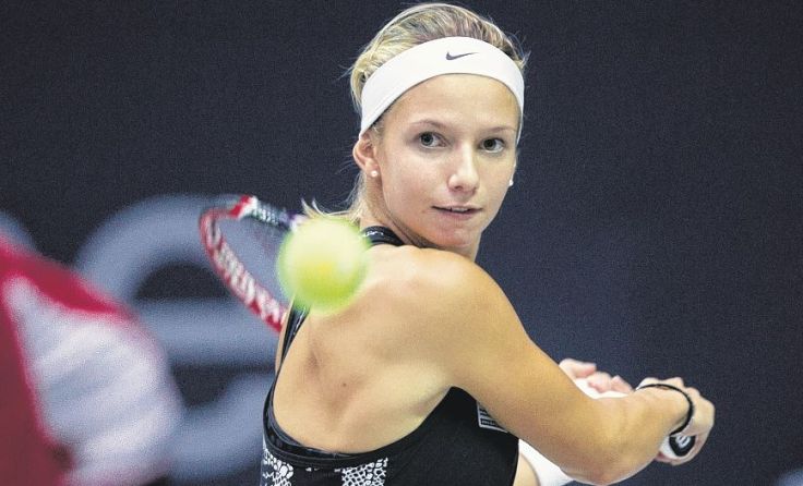Barbara Haas scheitert in Linz an Julia Görges. Foto: Archiv/gepa/Hauer