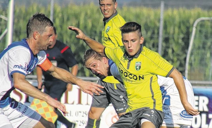 Das erste Saisonduell im Landescup hat Dietach im Sommer mit 2:0 gewonnen. Foto: Archiv/Moser 
