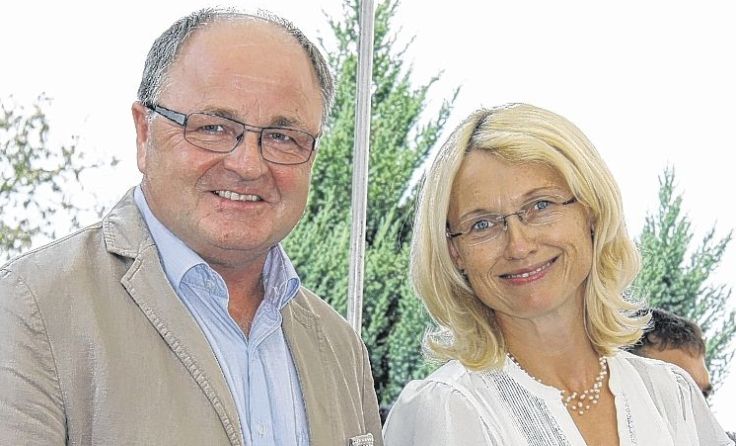 Die Obleute der BBK Franz Karlhuber (Kirchdorf) und Edeltraud Huemer (Steyr)