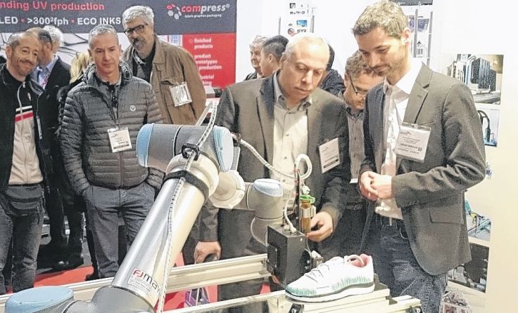 Profactor sorgte auf der In-Print in Mailand für Aufsehen Foto: Profactor 