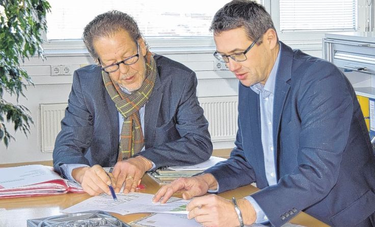 TIC-Geschäftsführer Walter Ortner (links) und FAZAT-Vorstand Markus Vogl