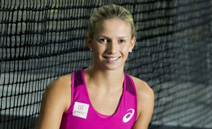 Tennis-Profi Barbara Haas spielt aktuell in Australien.