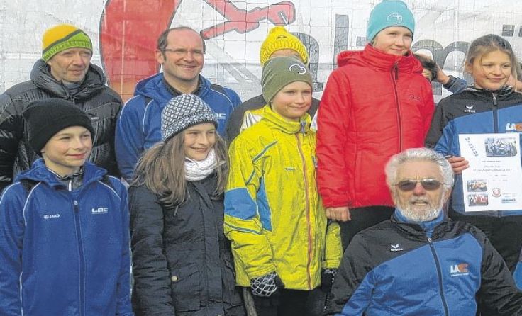 Das erfolgreiche Steyrer Team beim Neuhofner Crosslauf-Cup