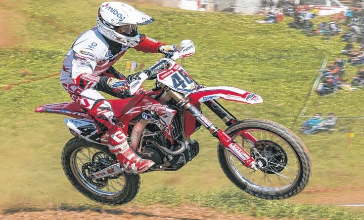 Andreas Schmidinger hat Heimvorteil. Foto: www.motocross-öm.at/M.Laebe 