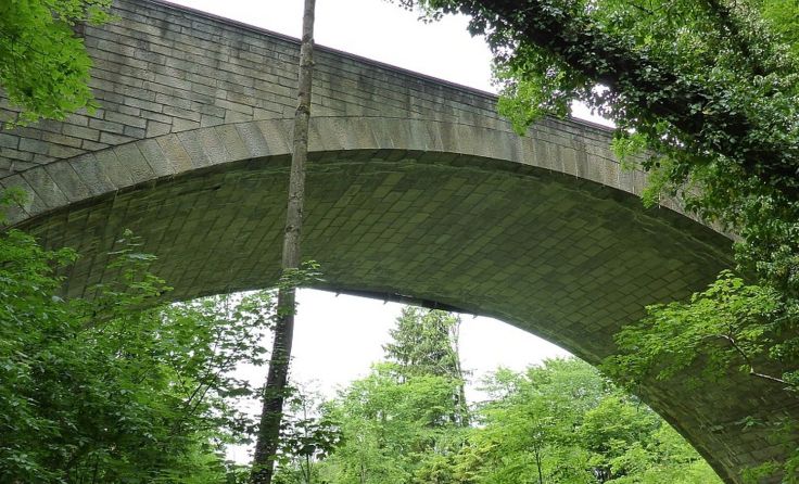 Die Paukengrabenbrücke auf der Eisenbundesstraße in Ternberg Foto: Land OÖ