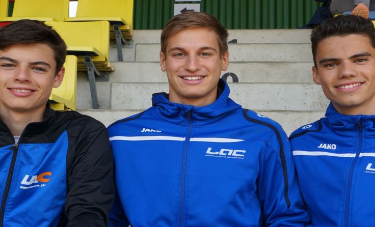 Von links: Daniel Rattinger, Tobias Müller und Tobias Rattinger