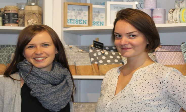 Bereits ein eingespieltes Team: Chefin Monika Brandner (links) und ihre Mitarbeiterin Christina Auer