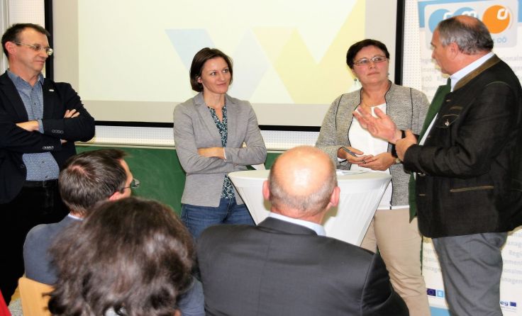 Von links: Alois Aigner, Brigitte Egartner, Doris Hagspiel und Manfred Kalchmair Foto: RMOÖ