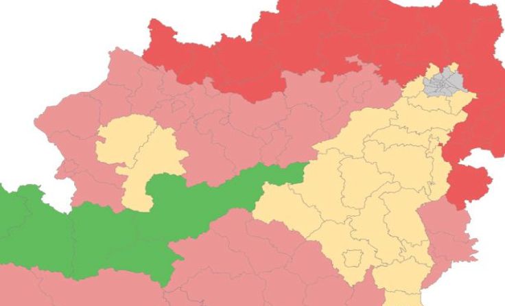 In Steyr-Land betrugen die Verluste durch Trockenheit zwischen elf und 20 Prozent.