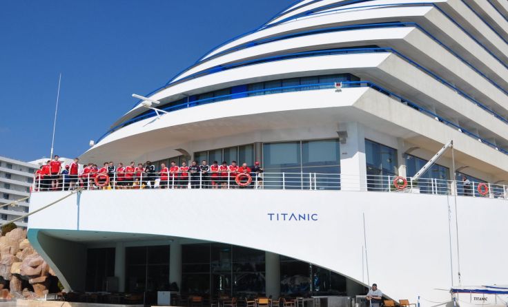 Das Titanic-Hotel in Lara bietet dem SK Vorwärts Top-Bedingungen Foto: SKV/Schlager