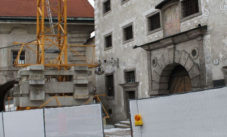 Der Innerberger Stadel wird für die Landesausstellung 2021 in Schuss gebracht.