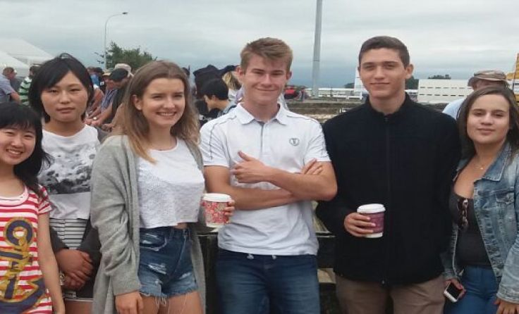 Die Schule in Neuseeland beginnt erst um 9 Uhr.
