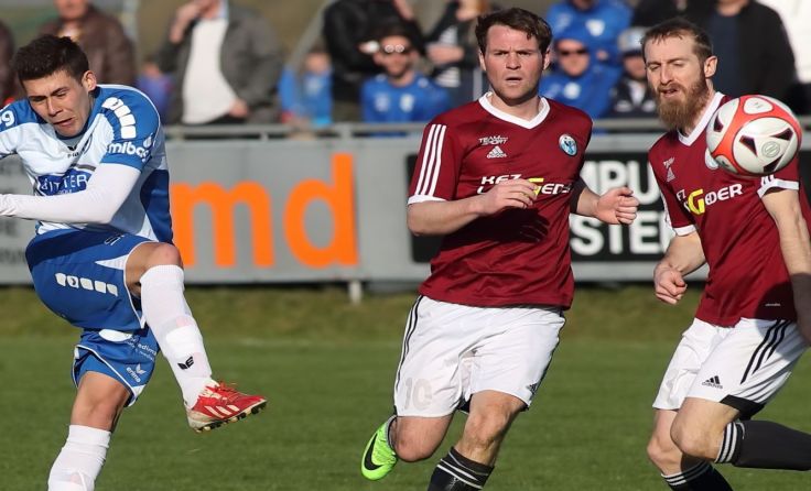 Im Derby zwischen Sierning und St. Ulrich gibt es keinen Sieger. Foto: Moser