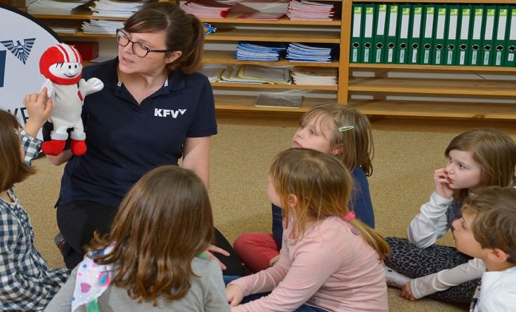Helmi war in Rohr zu Gast. Foto: KFV