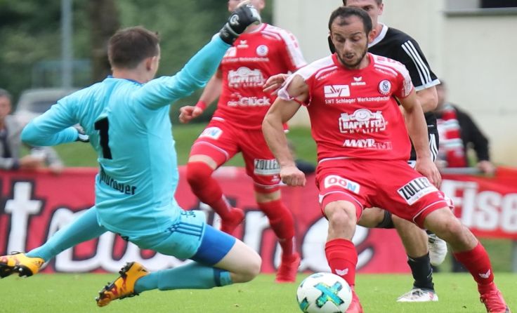 Yusuf Efendioglu trifft in Bad Gleichenberg fünfmal. Foto: Moser