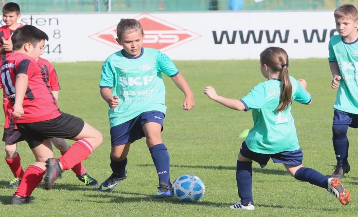 600 Kinder im Alter von 6 bis 10 Jahren sind bei der Brunmayr-Challenge dabei.