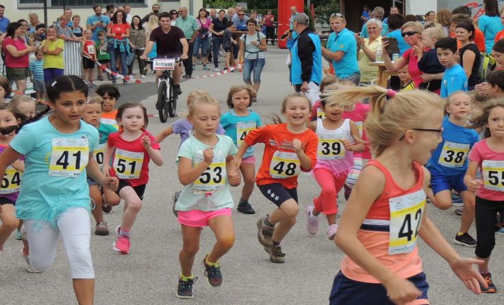 160 Teilnehmer zeigen die Beliebtheit des Wickie-Laufcups. Foto: WSG Gaflenz