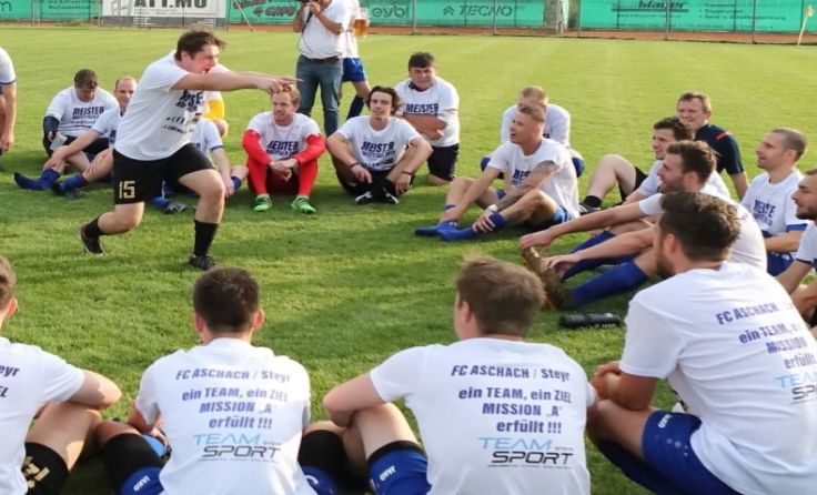 Aschach freut sich auf die erste Saison in der 1. Klasse. Foto: Archiv/Moser