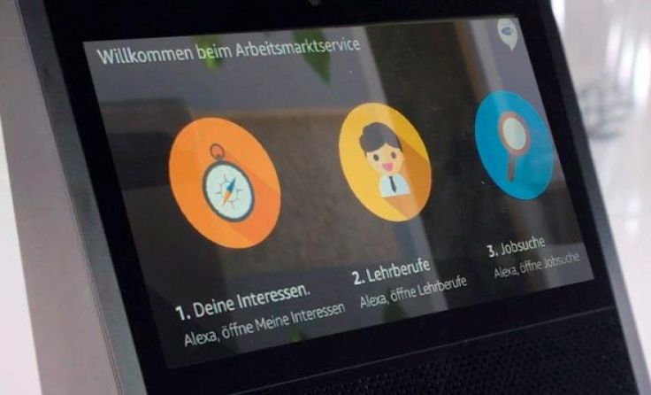 Mittels Touchscreen und mit Sprachbefehlen erhält man die gewünschten Infos. Foto: AMS