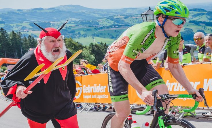 Dominik Hrinkow kann sich auf der Königsetappe in Szene setzen. Foto: Eisenbauer