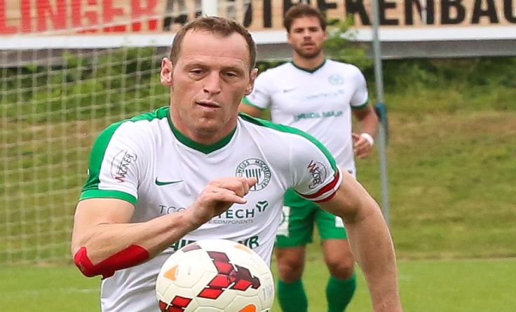 Torjäger Mathias Roidinger hört auf. Foto: Dietmaier