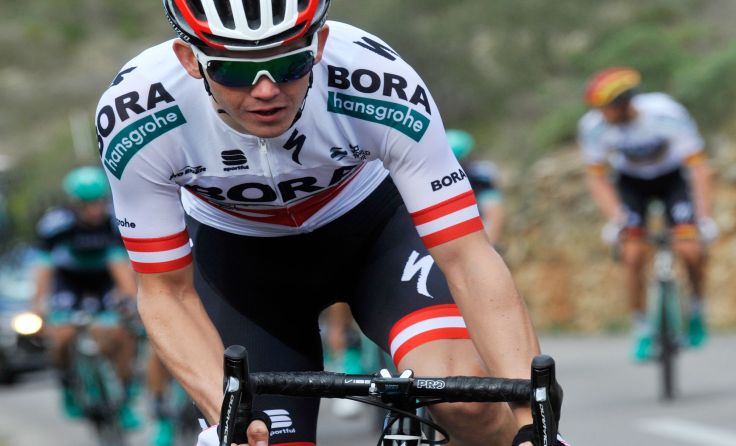 Gregor Mühlberger ist Profi beim deutschen Bora-hansgrohe-Team. Foto: Bora-hansgrohe/VeloImages