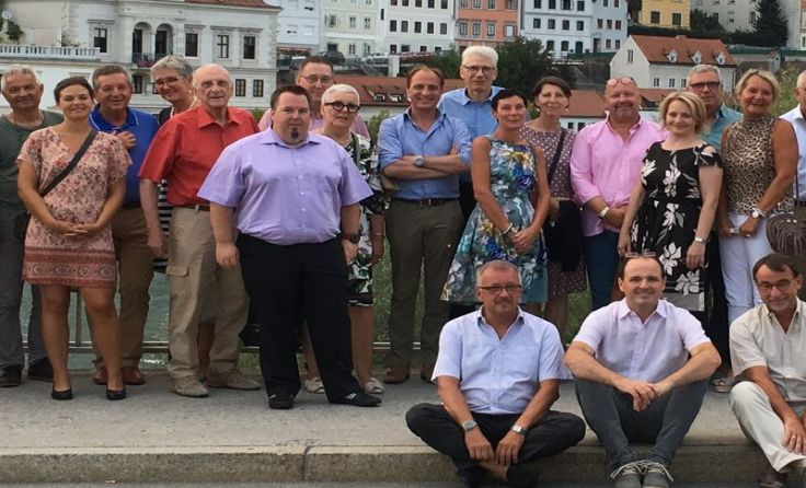 40 Steyr-Botschafter tauschten sich Anfang August aus. Foto: TVB Steyr