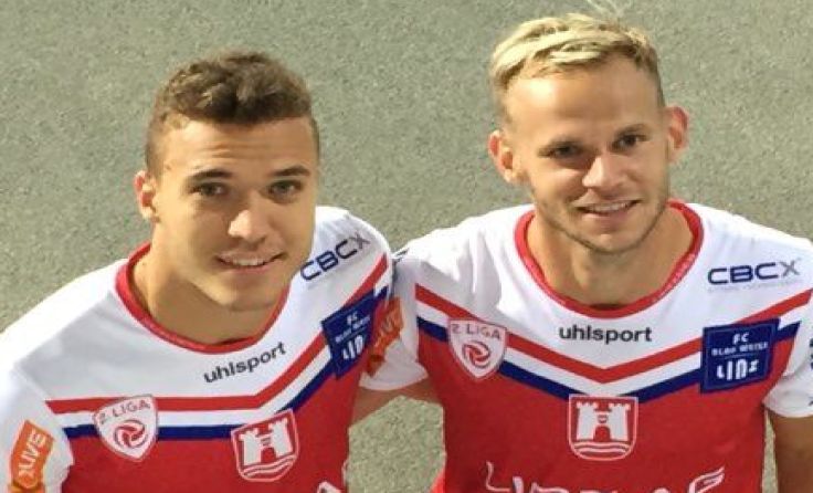 Innenverteidiger-Duo: Lukas Tursch (links) und Martin Kreuzriegler