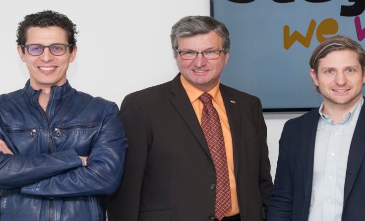Von links: Johannes Behr-Kutsam, Peter Guttmann, Martin Hartl und Alois Gruber Foto: WKO Steyr