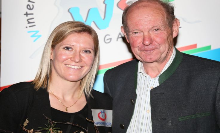 Andrea Fischbacher, Werner Harreither Foto: WSG Gaflenz/Schönberger