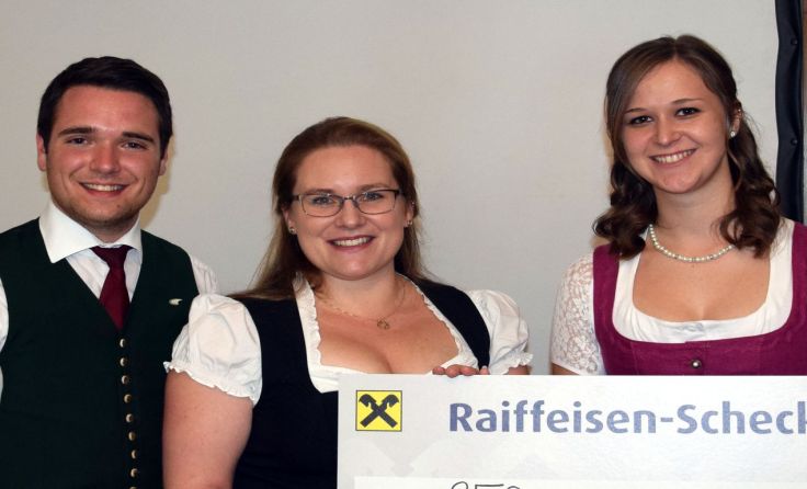 Von links: Markus Hütmeyer, Nicole Oberlehner und Anna Nöbauer Foto: LJ Sierning-Schiedlberg