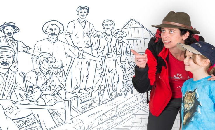Die Ausstellung kann bis Dezember 2019 besichtigt werden. Foto: NP Kalkalpen