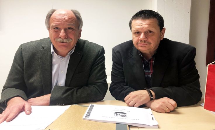 Manfred Kalchmair (links) und Helmut Reiterer Foto: SPÖ Sierning