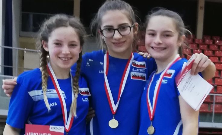 U16-Trio Foto: LAC Amateure