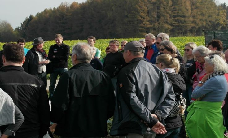 Bodenexkursion des Arbeitskreises Klimabündnis Foto: Privat