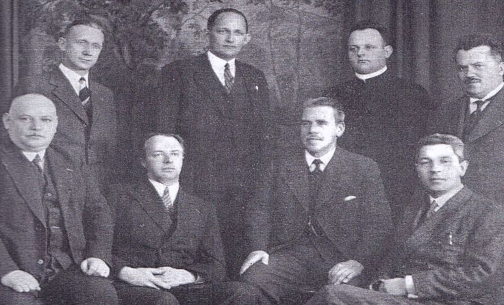 Lehrerteam aus dem Jahr 1934 Foto: HAS-Schularchiv