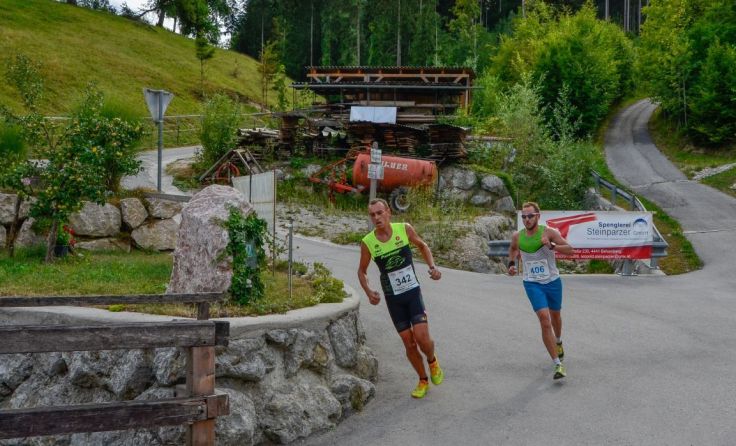 Die Läufer werden durch Bergauf- und Bergab-Passagen voll gefordert. Foto: SV Mühlbach