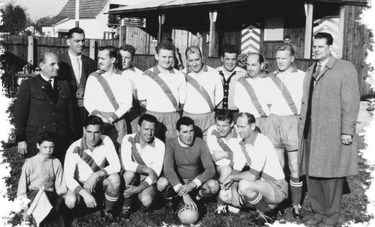 Ein Bild vom ersten Spiel im Gründungsjahr 1959 Foto: SV Garsten Senioren