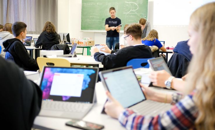 In Steyr befindet sich die größte Handelsakademie in Oberösterreich. Foto: HAK Steyr