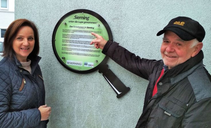 Irene Moser und Erwin Brunmayr wollen den Themenweg erweitern. Foto: privat