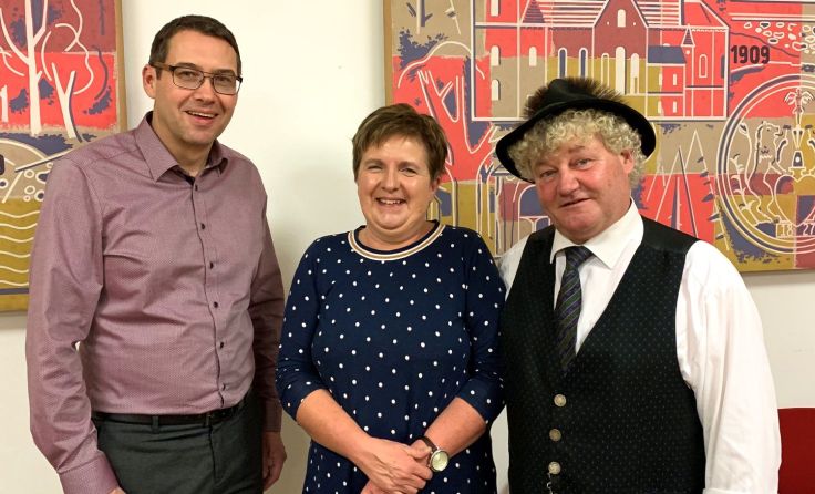 Von links: Markus Vogl, Gabriele Schwaiger und Michael Schwarzlmüller Foto: SPÖ