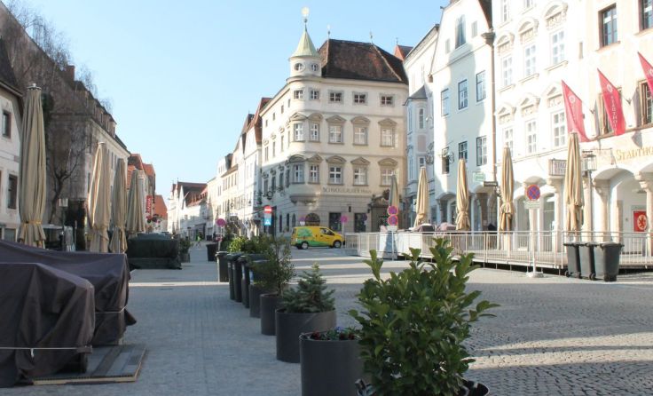 Für Schanigärten muss derzeit keine Pacht gezahlt werden. Foto: rh