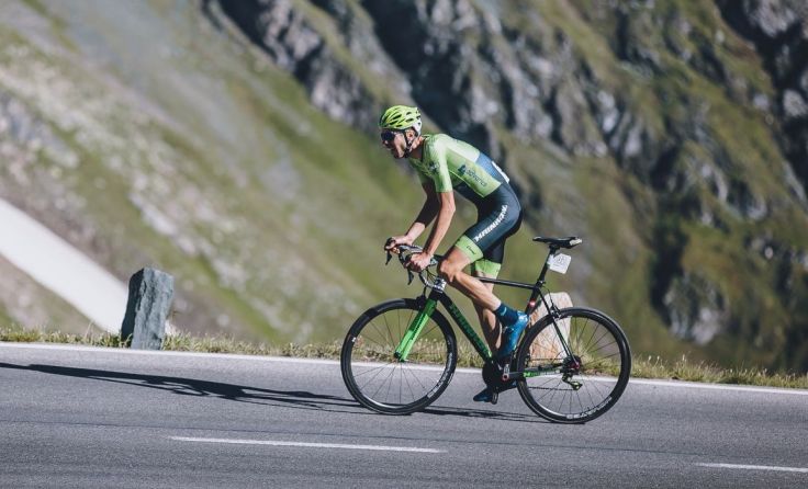 Jonas Rapp auf der Großglockner Hochalpenstraße Foto: Expa Pictures 